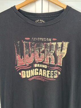 Lucky Brand Originals Men’s Size L Short Sleeve Crew Neck Graphic Tee